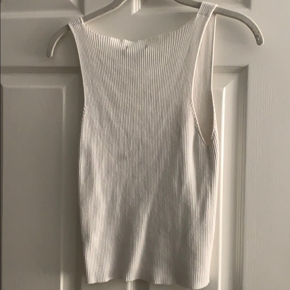Forever 21 never worn white knit tank top - Picture 2 of 2